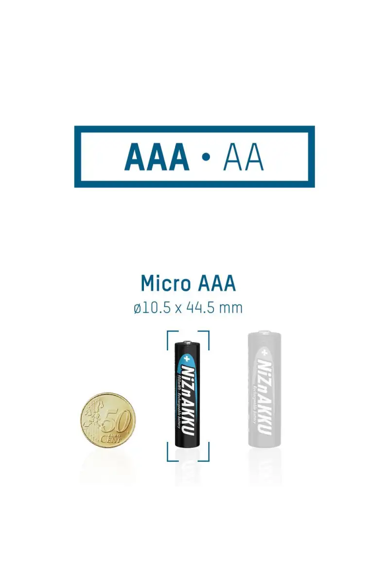 Akumulatory Ansmann NiZn AAA R03 900 mWh 16V 4szt