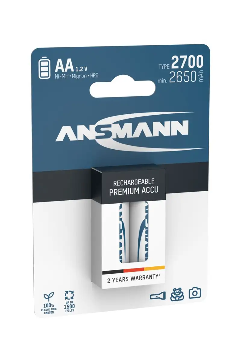 Akumulator Ansmann NiMH AAHR6 typ 2700 2 szt