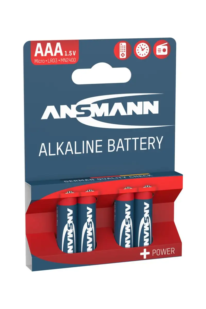 Baterie alkaliczne Ansmann AAA LR03 4 szt