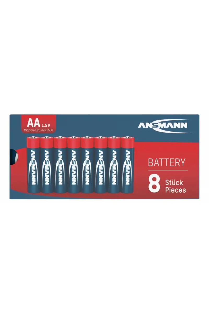 Baterie alkaliczne Ansmann AA LR6 8 szt