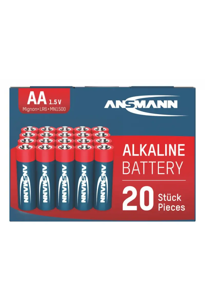 Baterie alkaliczne Ansmann AA LR6 20 szt