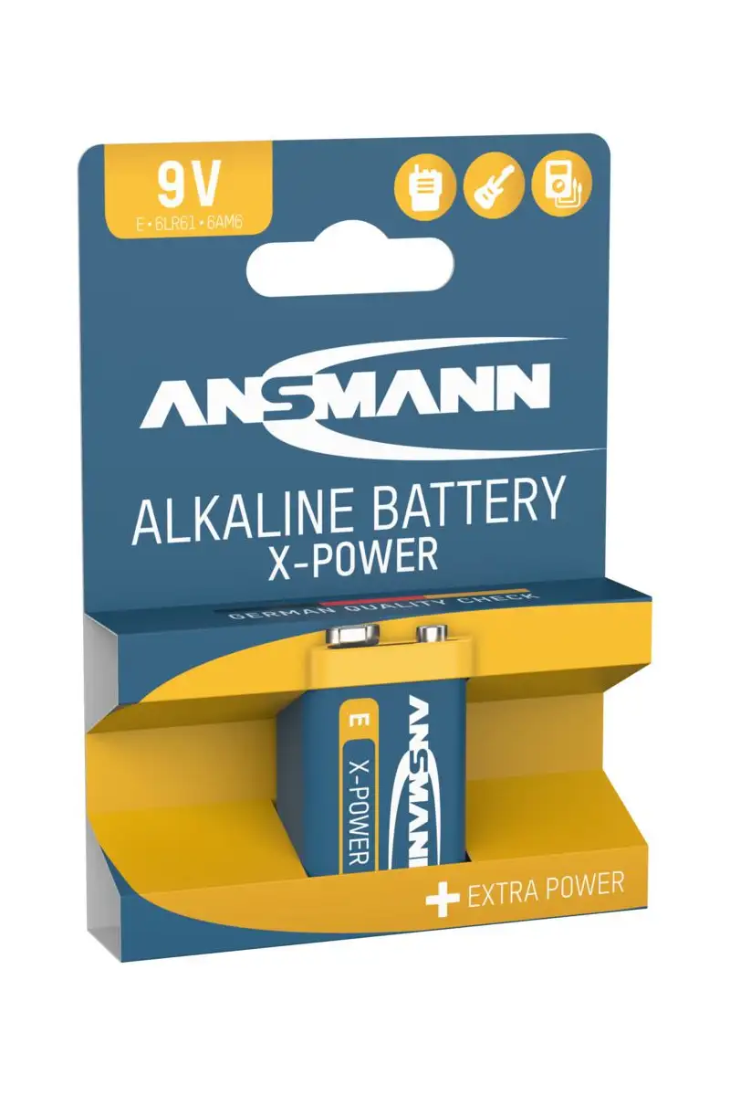Bateria alkaliczna Ansmann XPower E 6LR61 9V