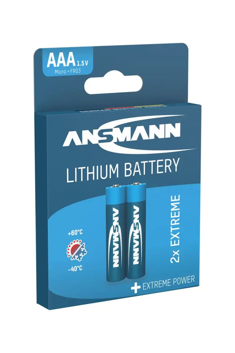 Baterie litowe Ansmann AAA FR03 2 szt