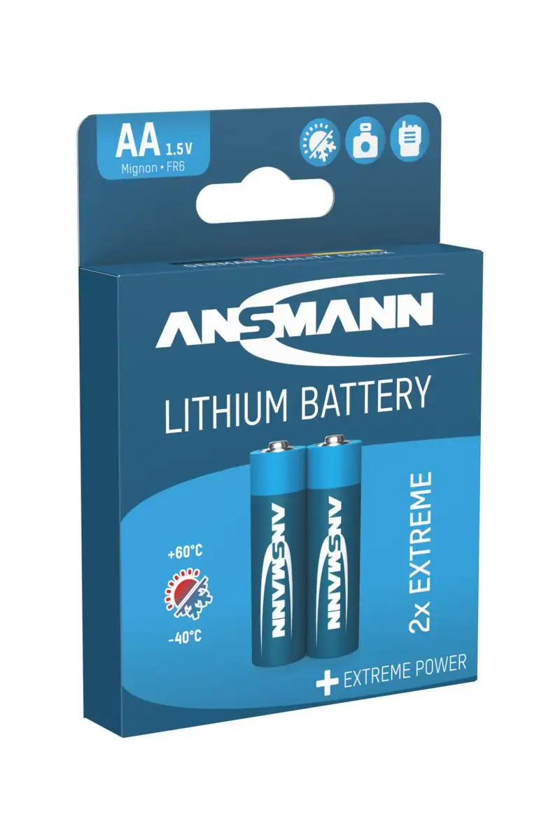 Baterie litowe Ansmann AA FR6 2 szt