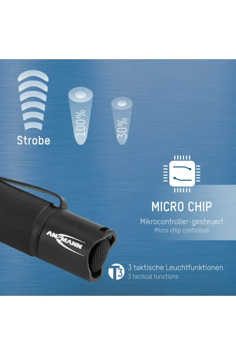 Latarka Ansmann LED M100F115 lm 1xA