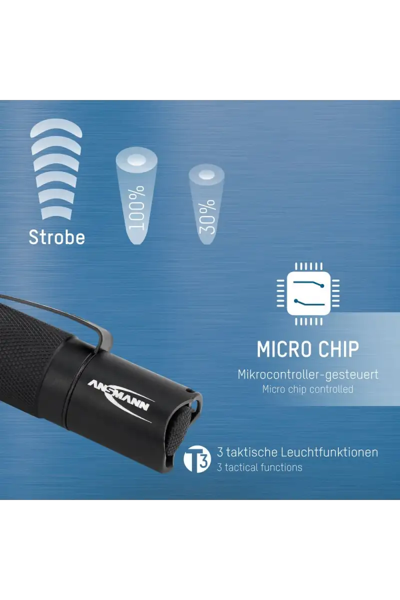 Latarka Ansmann LED M200F 240 lm 2xAA