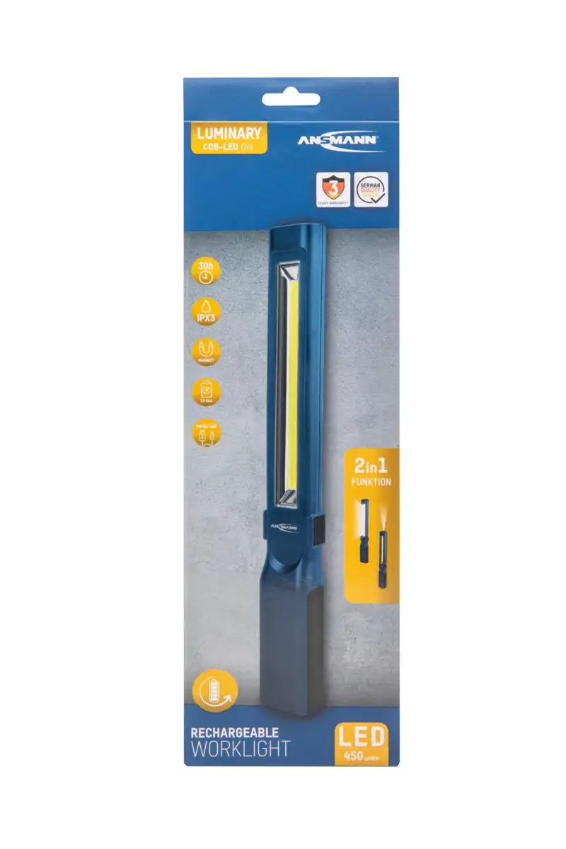 Lampa warsztatowa Ansmann WL450R450 lm aku