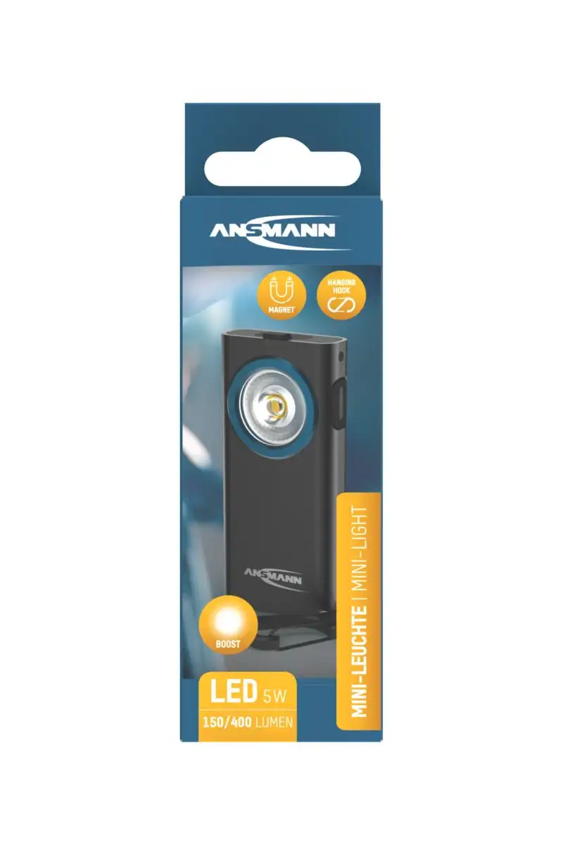 Mini latarka Ansmann ML400R 400 lm aku