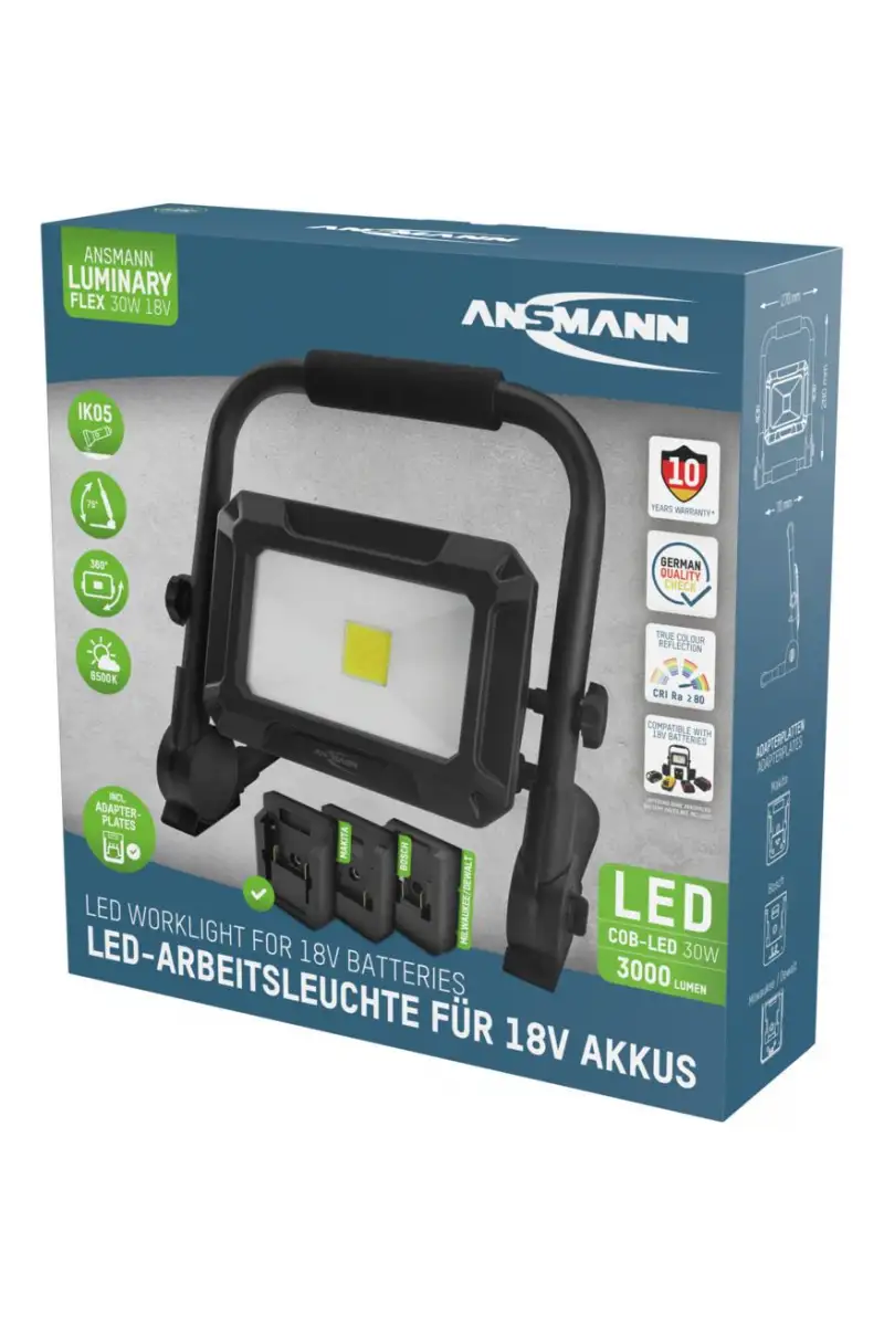 Reflektor roboczy Ansmann FL30W COBLED 3000lm 18V