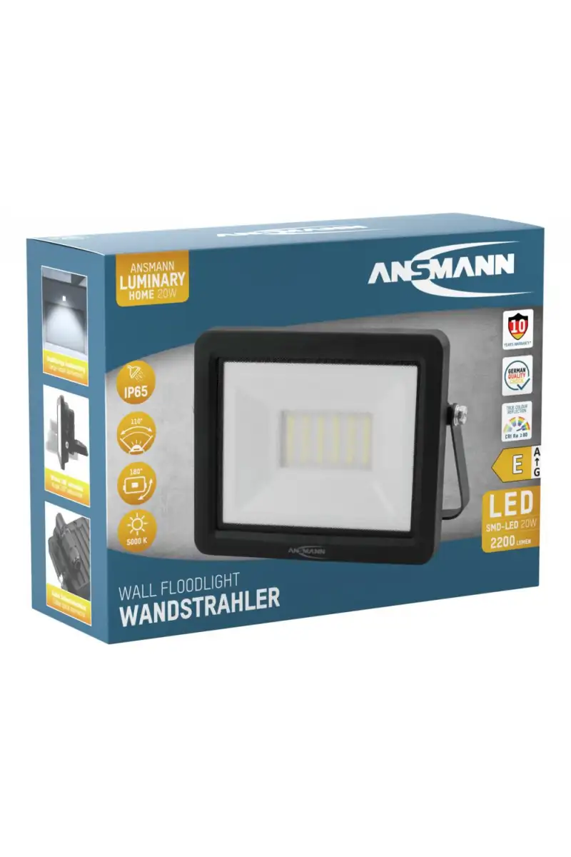 Reflektor ścienny Ansmann WFL20W 2200lm 230V 20W