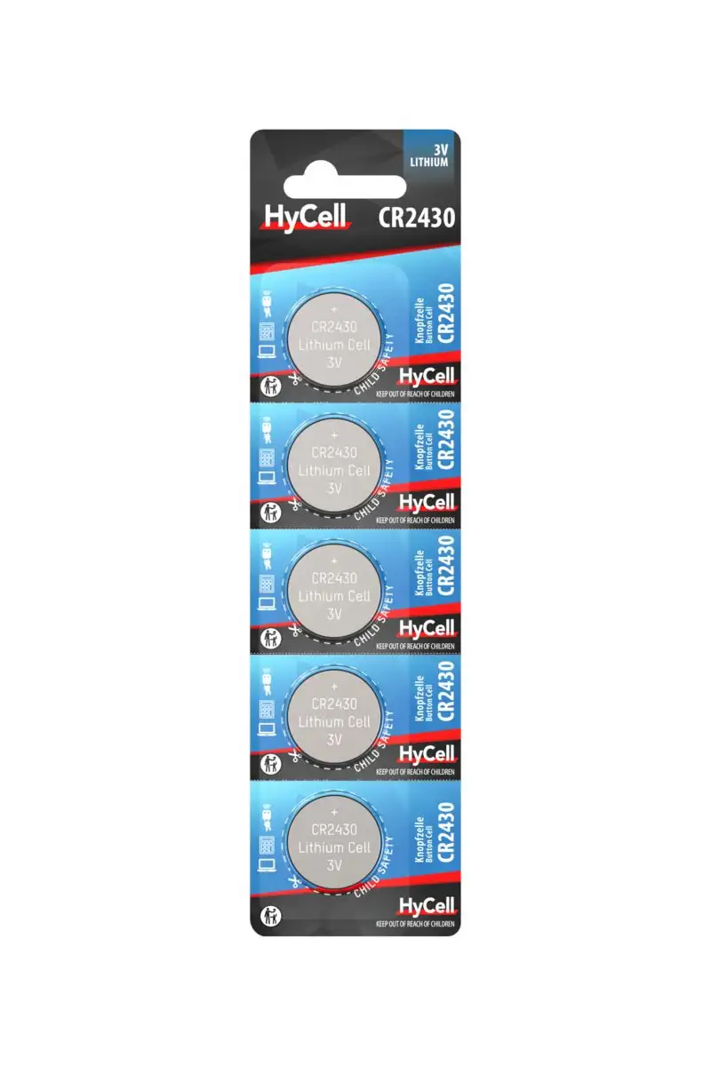 Baterie litowe HyCell CR2430 3V 5 szt