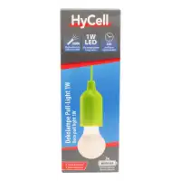 Lampa LED HyCell PL1W 25 lm 3xAAA zielona