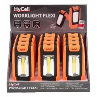 Lampa warsztatowa HyCell COB LED Flexi 3xAAA