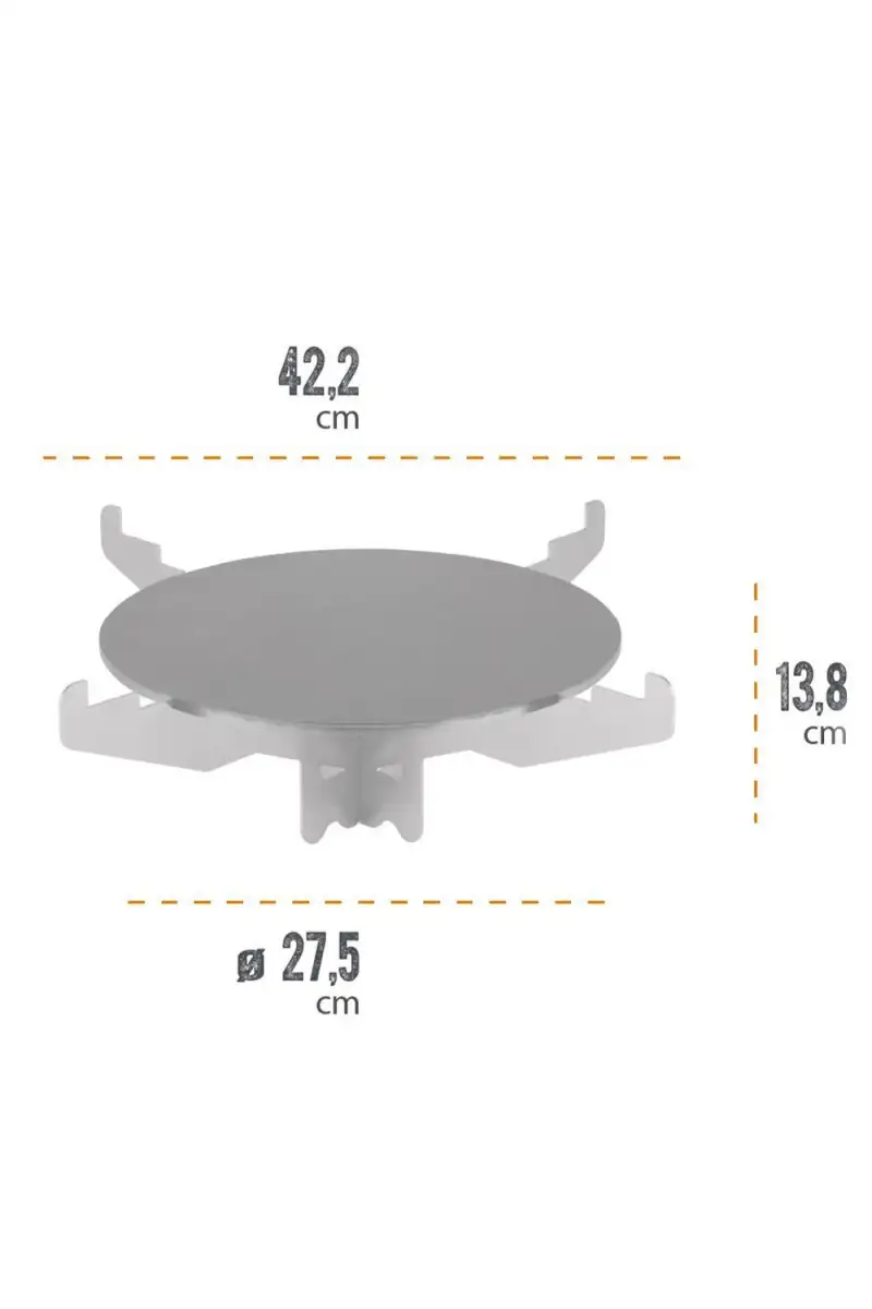Płyta Grillowa Do Kuchenki Rakietowej Petromax
