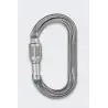 Karabinek Petzl OK Screw Lock Gray