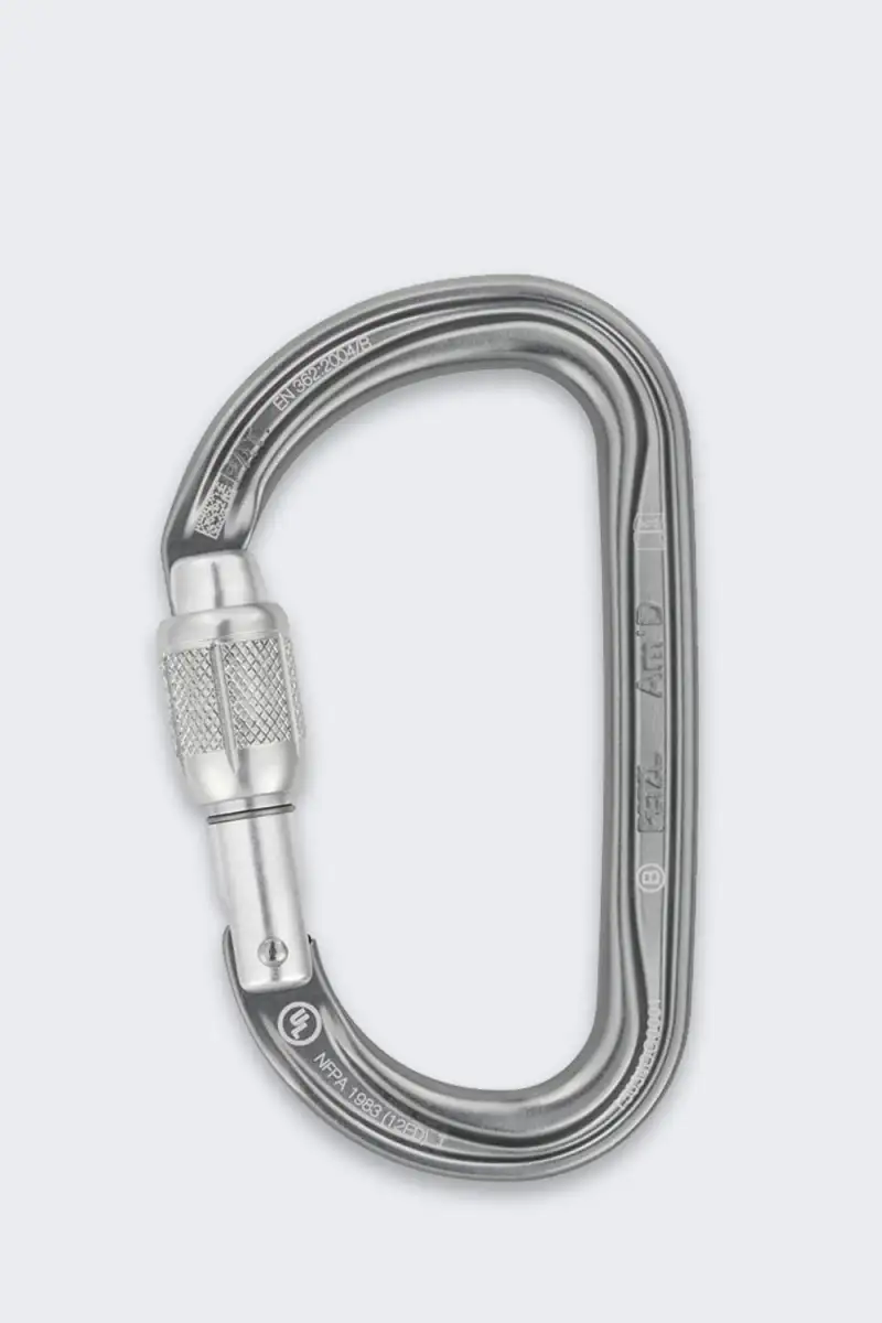 Karabinek Petzl AMD M34 Gray