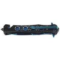 Nóż składany ratowniczy Decor Habitat Third Black/Blue Aluminium, Blue P/S 420 (TH-H0815A)