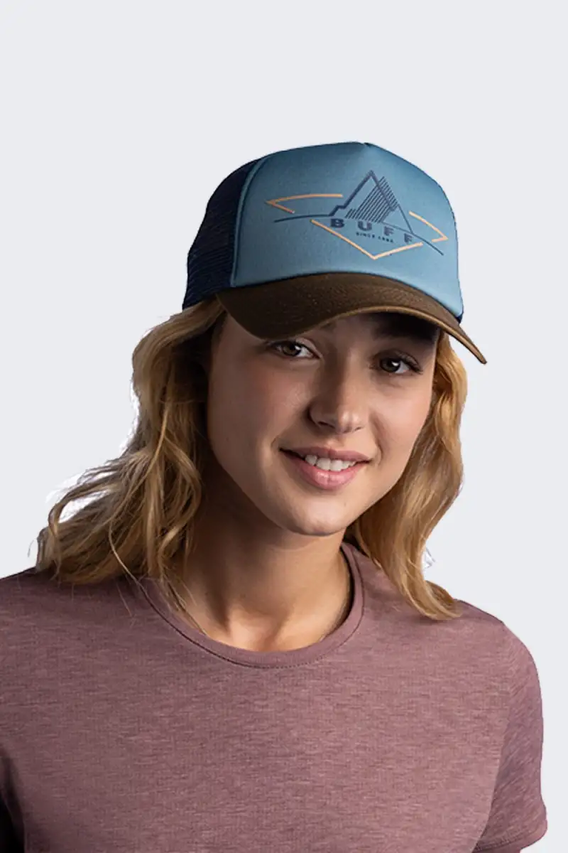 Czapka Buff Trucker Cap Stone Blue