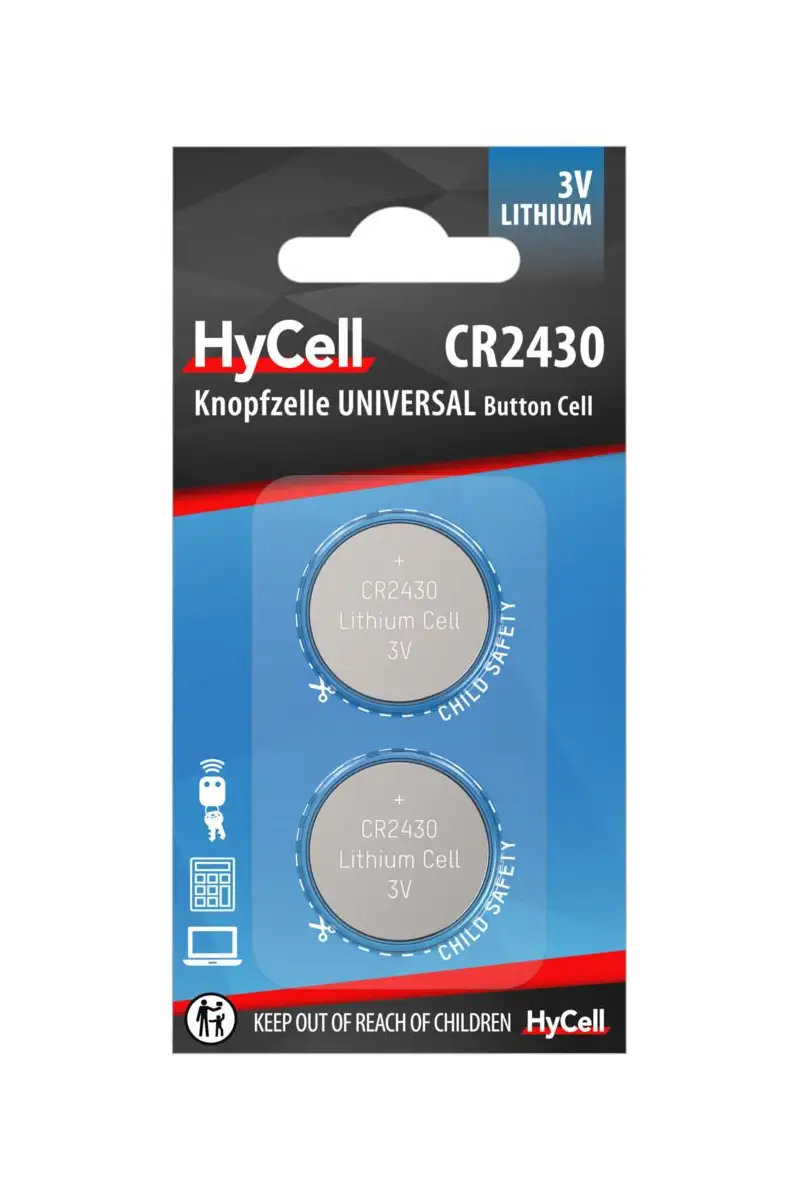 Baterie litowe HyCell CR2430 3V 2 szt