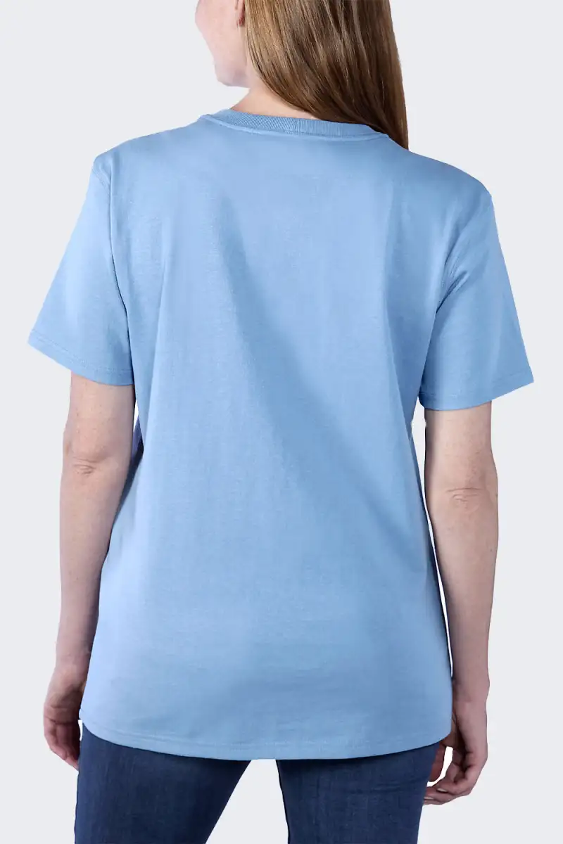 Koszulka Carhartt WK87 Pocket SS Skystone