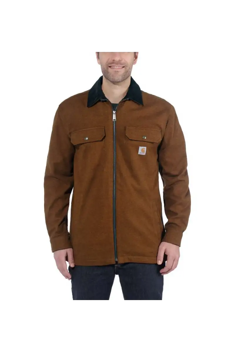 Koszula / Kurtka Carhartt Pawnee Zip Walnut