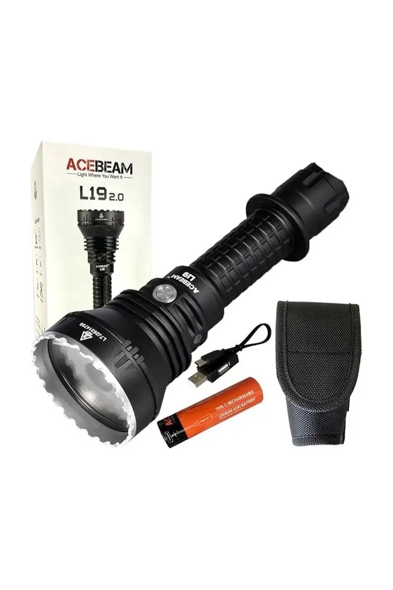 Latarka AceBeam L19 2.0 OSRAM White Light