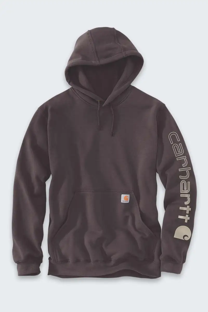 Bluza Carhartt Iconic K288 Logo Dark Sepia