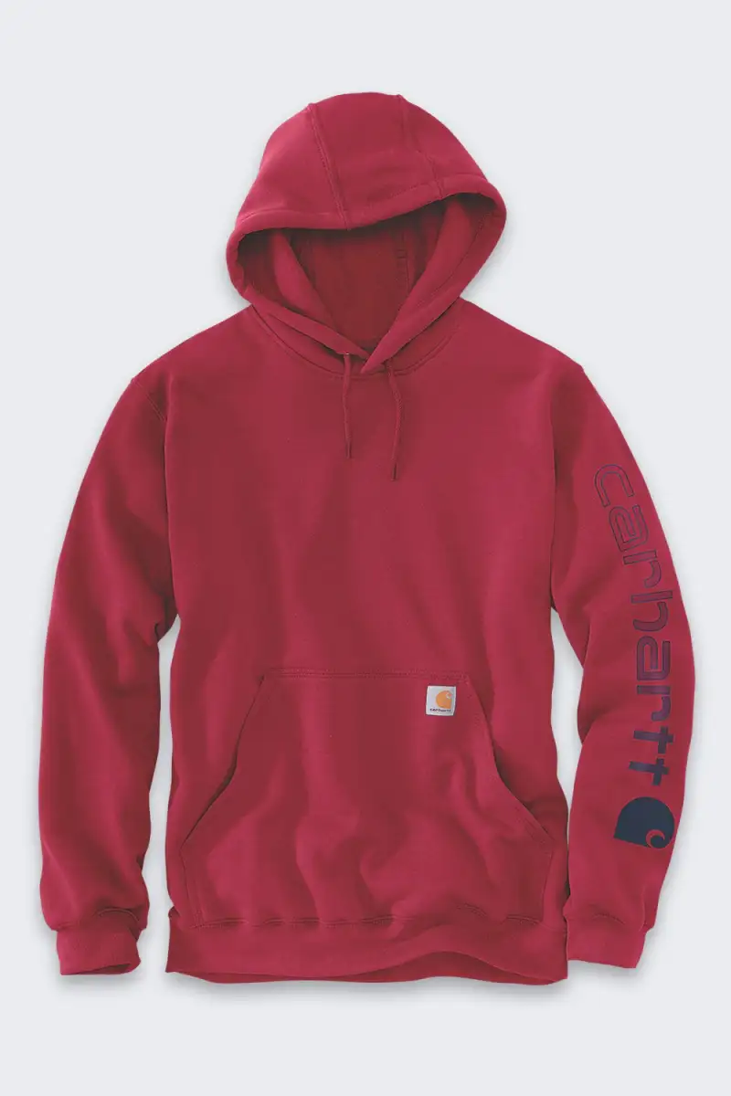 Bluza Carhartt Iconic K288 Logo Industry Red