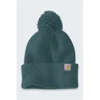 Czapka z Pomponem Carhartt Cuffed Greenstone