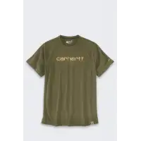 Koszulka Carhartt Force Mid Logo Graphic Bronzed