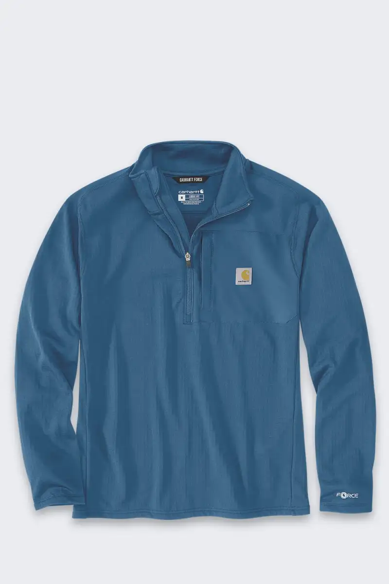 Koszulka Techniczna Carhartt Force Mock Neck Dark