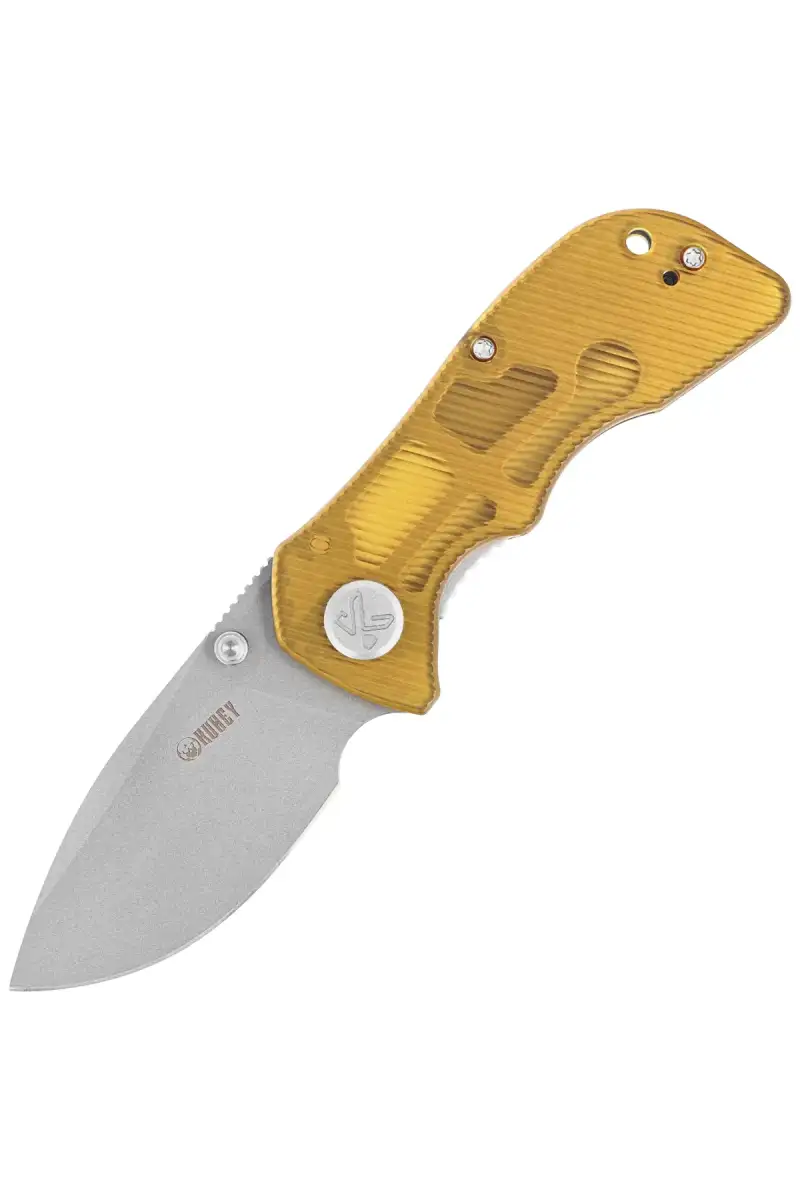 Nóż składany Kubey Karaji Ultem, Bead Blasted 14C28N (KU180H)