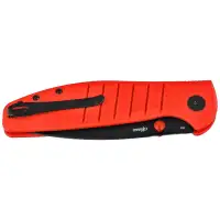 Nóż składany Bestechman Goodboy Red G10, Black PVD D2 by Keanu Alfaro (BMK04L)