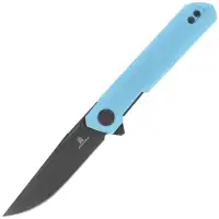 Nóż składany Bestechman Mini Dundee Tiffany Blue G10, Grey PVD D2 by Ostap Hel (BMK03L)
