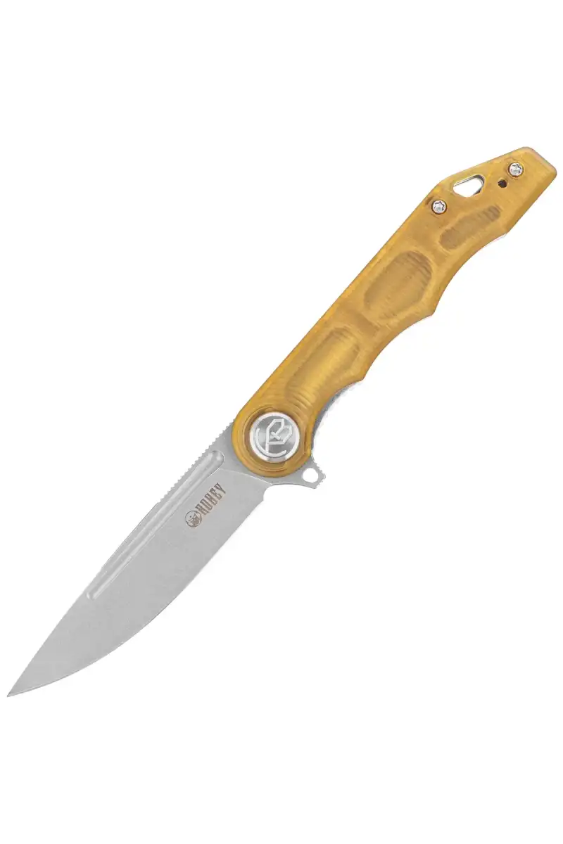 Nóż składany Kubey Mizo Ultem, Bead Blasted AUS-10 by Tiguass (KU312M)