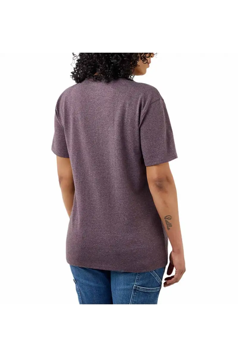 Koszulka Carhartt Heavyweight Pocket Blackberry