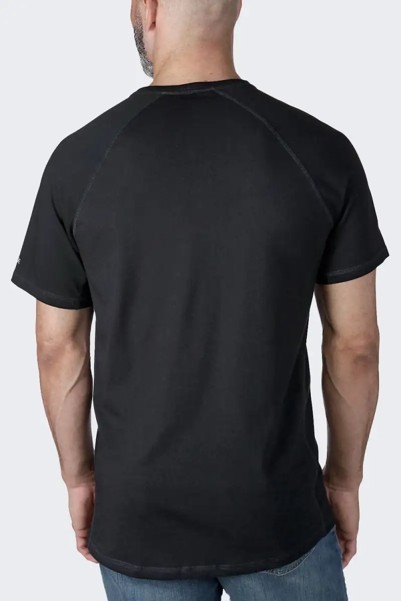 Koszulka Carhartt Force Mid Logo Graphic Black