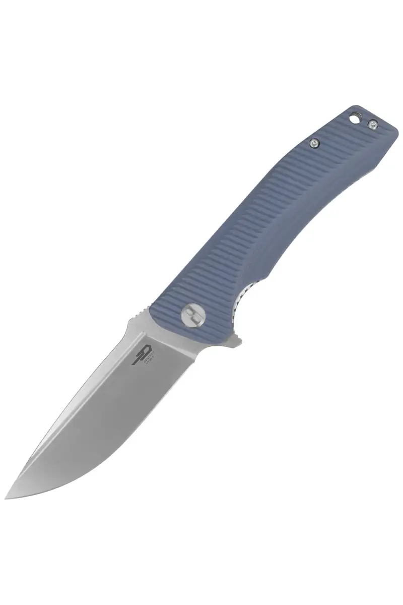 Nóż składany Bestech Mako Grey G10, Stonewashed/Satin K110 (BG27C)