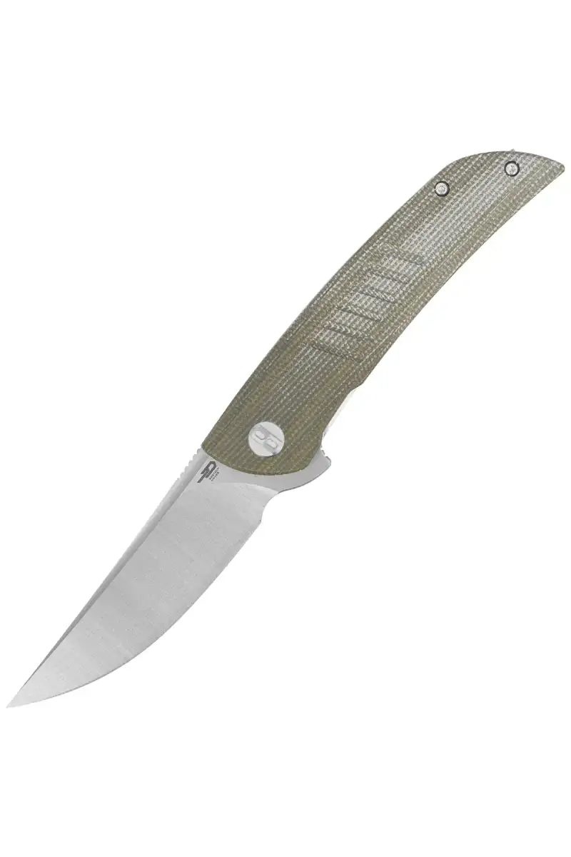 Nóż składany Bestech Swift Green Micarta, Satin D2 (BG30A-1)