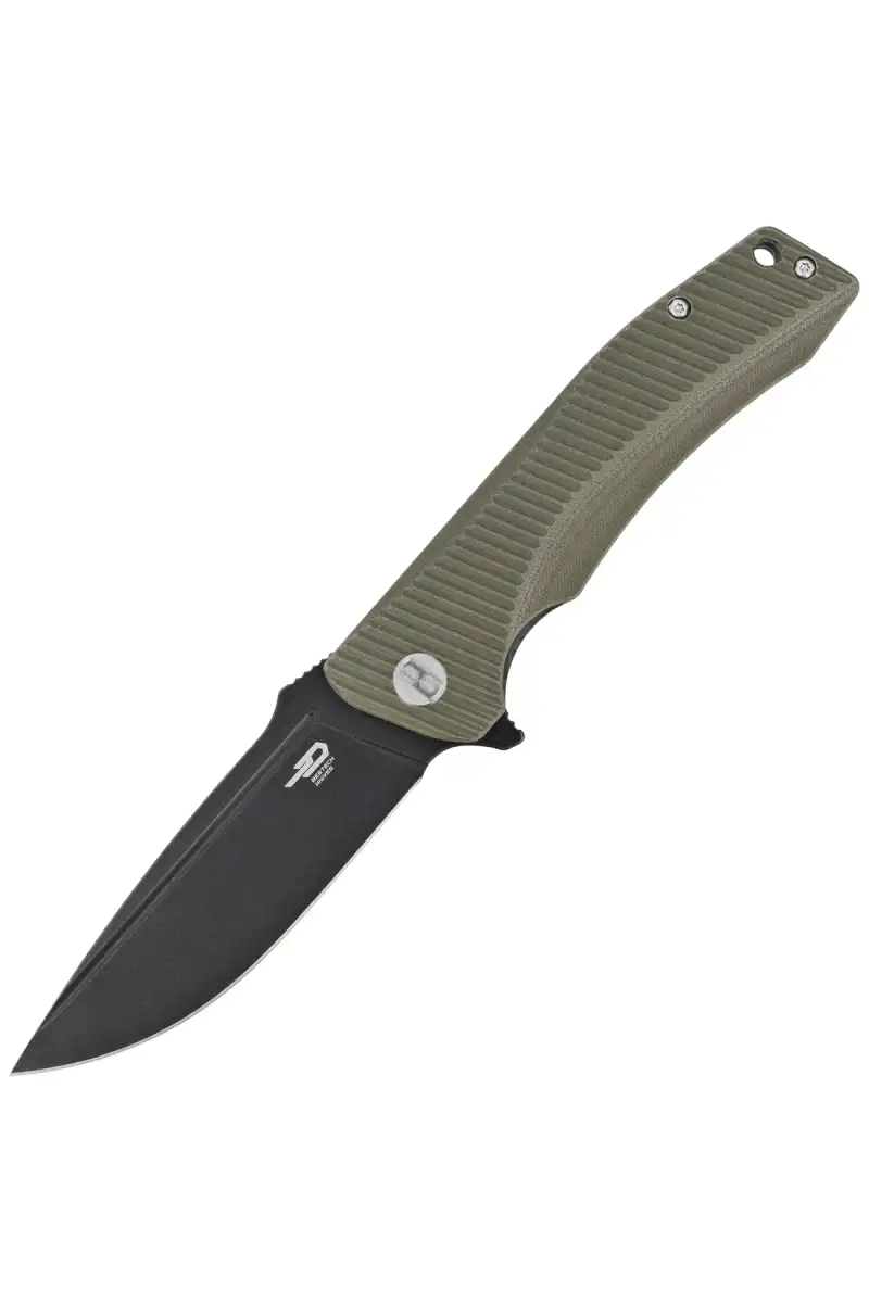 Nóż składany Bestech Mako Green G10, Black Stonewashed K110 (BG27D)
