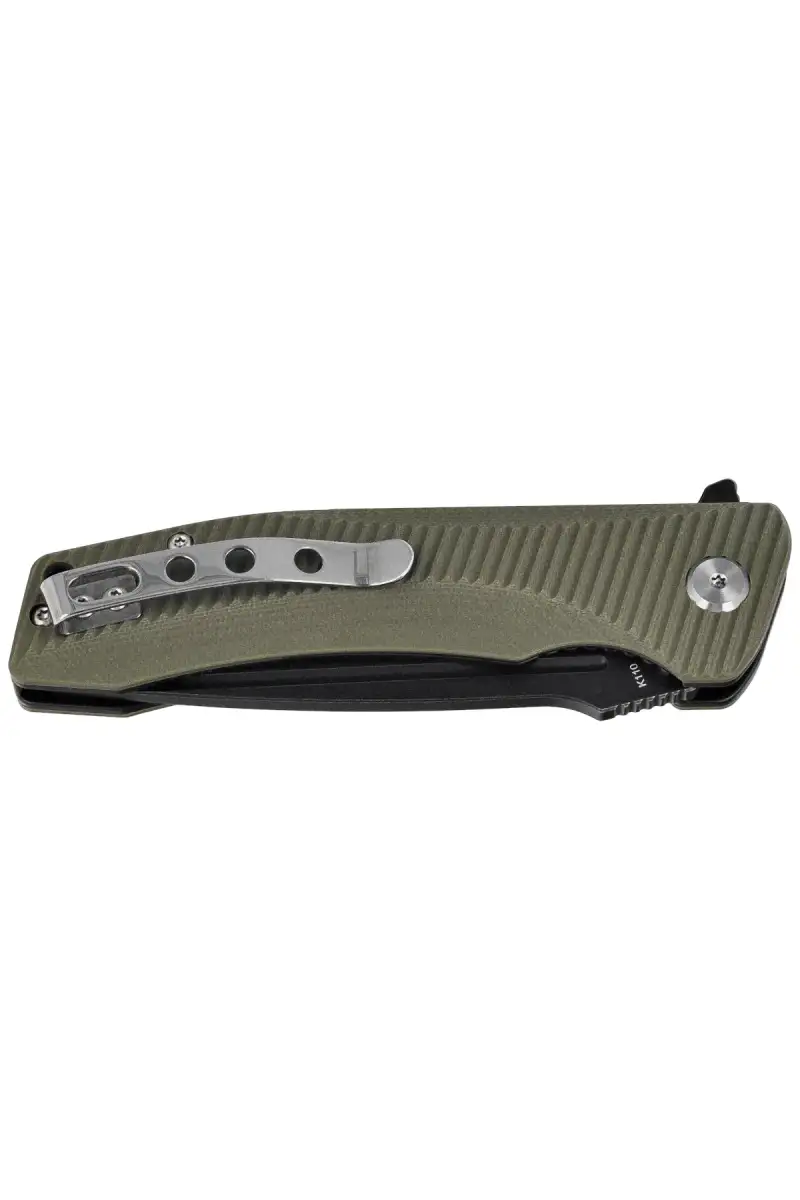 Nóż składany Bestech Mako Green G10, Black Stonewashed K110 (BG27D)