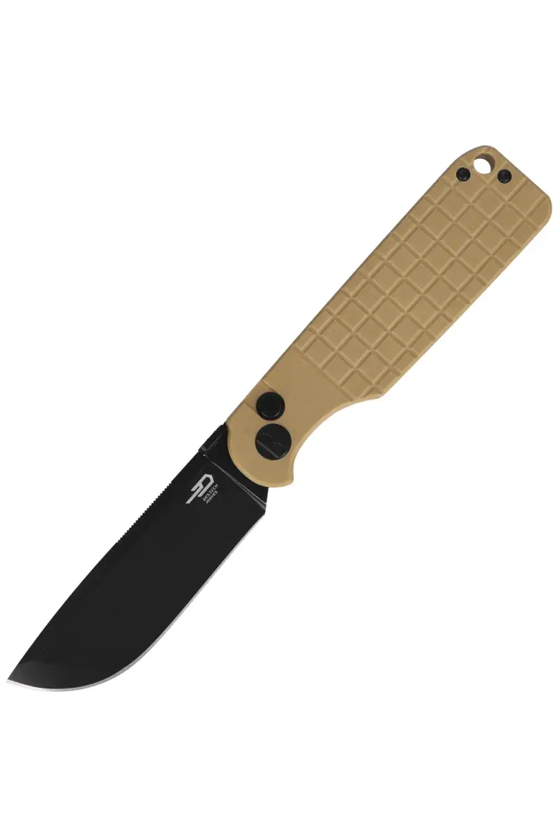 Nóż składany Bestech Glok Khaki G10, Black Stonewashed 14C28N by Keanu Alfaro (BG55C)