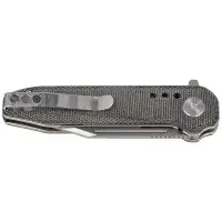 Nóż składany Bestech Syntax CP Black Micarta, Stonewashed/Satin CPM 154CM by Todd Knife and Tool (BG41D)