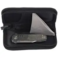 Nóż składany Bestech Syntax CP Black Micarta, Stonewashed/Satin CPM 154CM by Todd Knife and Tool (BG41D)