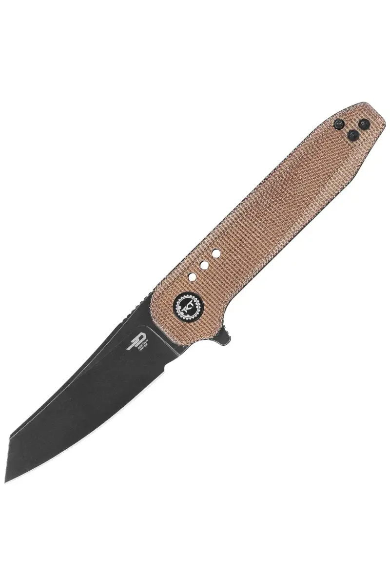 Nóż składany Bestech Syntax Natural G10, Black Stonewashed 14C28N by Todd Knife and Tool (BG40F)