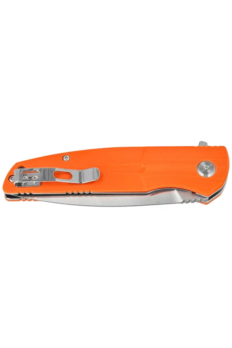 Nóż składany Bestech Fin Orange G10, Satin 14C28N (BG34B-1)