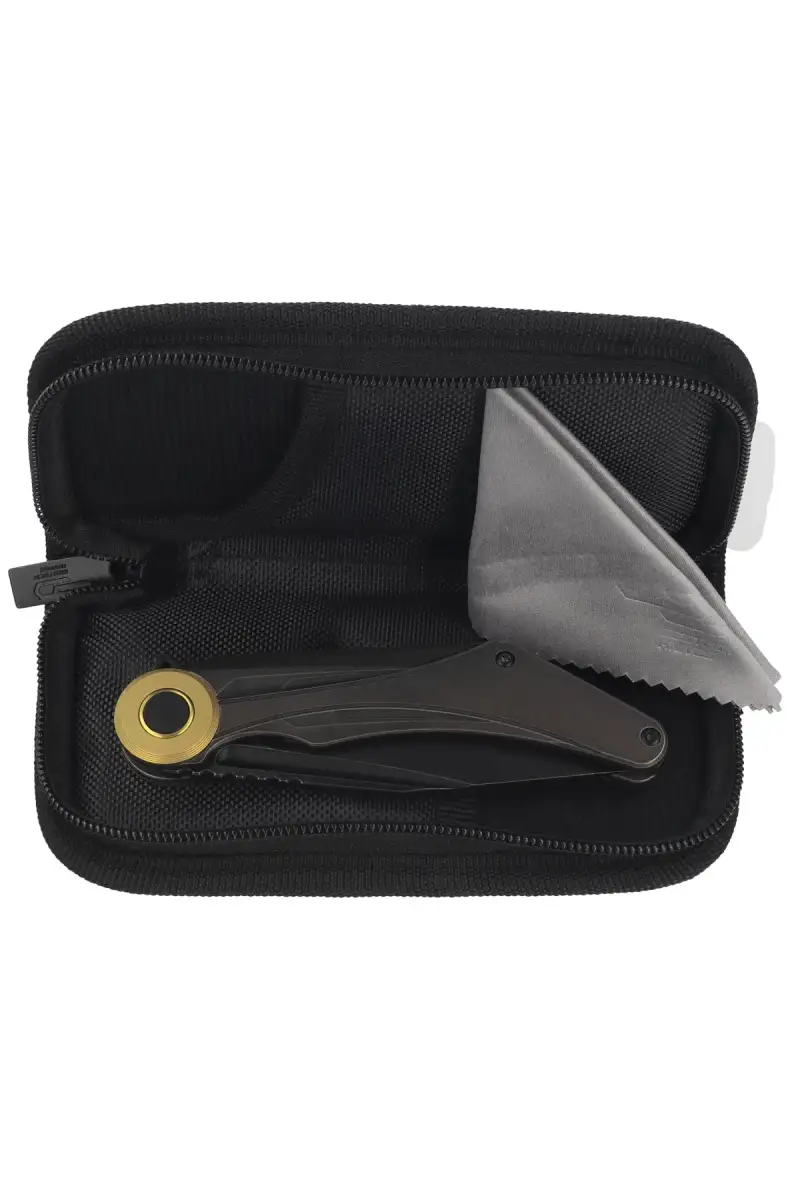 Nóż składany Bestech Seraph Black Bronze Titanium, Black Stonewashed M390 by Kombou (BT2403E)