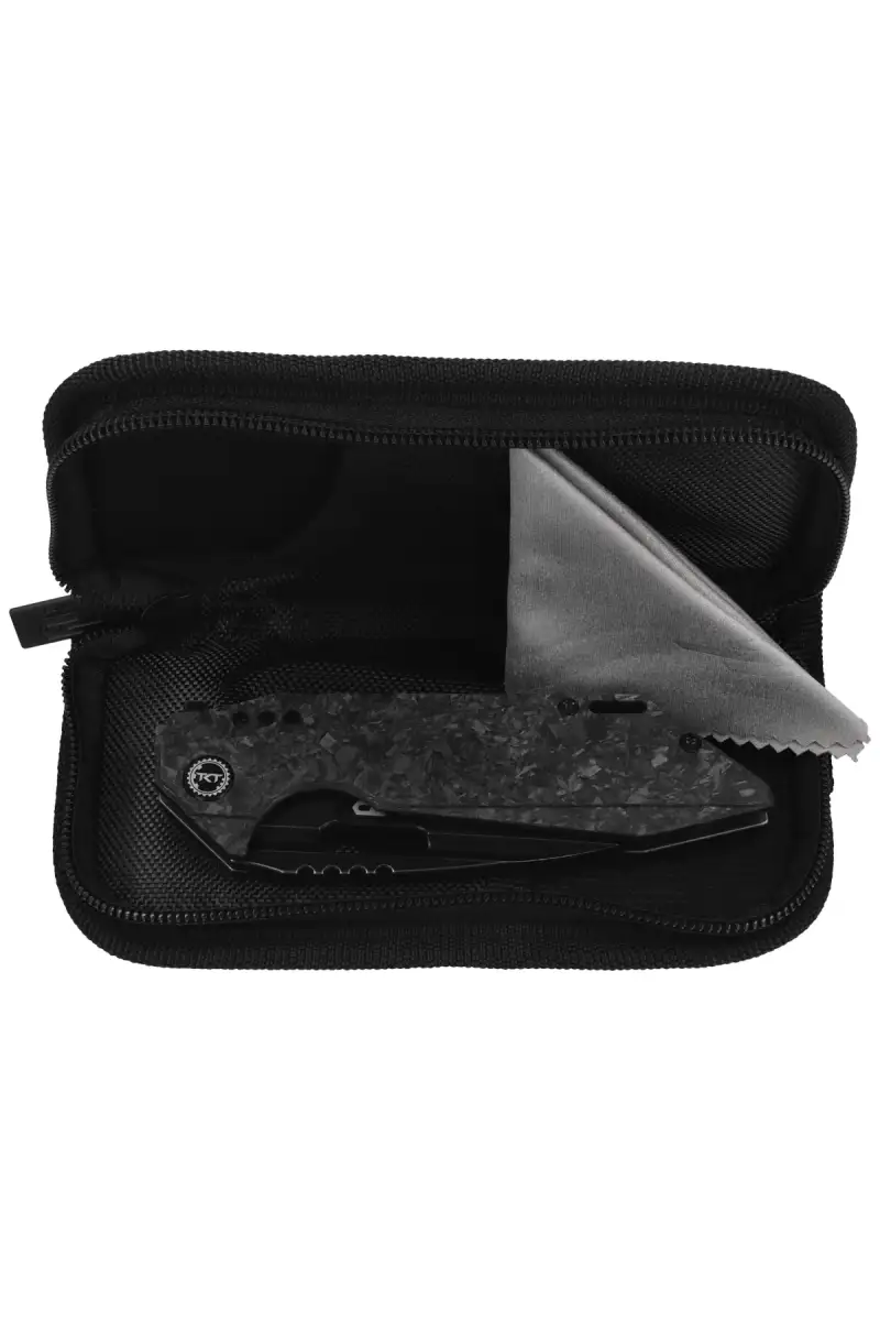 Nóż składany Bestech Shodan Black Titanium / Carbon Fiber, Black Stonewashed CPM S35VN by Todd Knife and Tool (BT1910D)