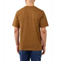 Koszulka Carhartt Heavyweight Pocket Oiled Walnut