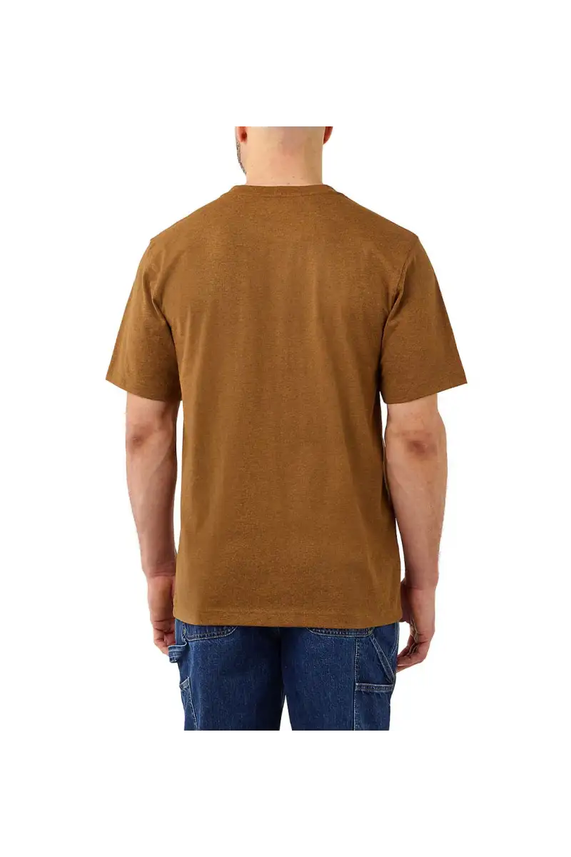 Koszulka Carhartt Heavyweight Pocket Oiled Walnut